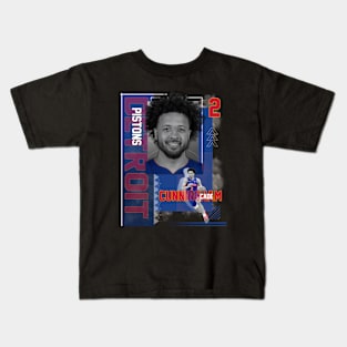 Detroit Pistons Cade Cunningham 2 Kids T-Shirt